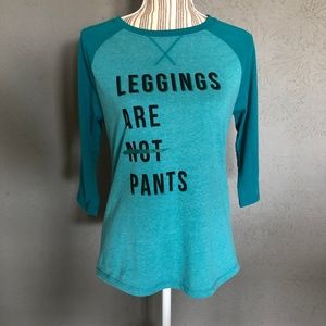 Graphic Tee Athletic Works Tshirt Blue Teal